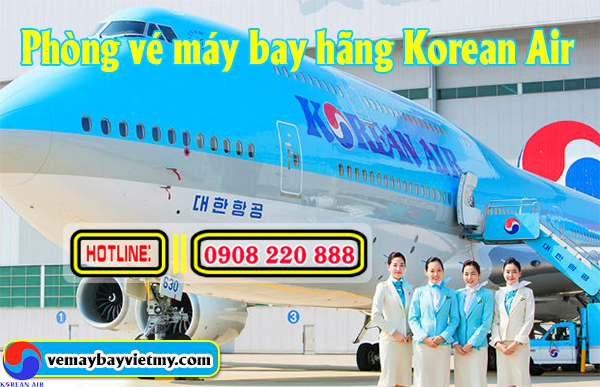 phong ve may bay hang korean air