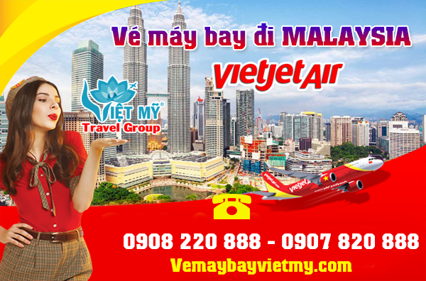 ve may bay di malaysia vietjet air 1