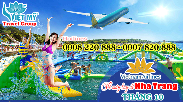 Vé máy bay đi Nha Trang tháng 10 hãng Vietnam Airlines