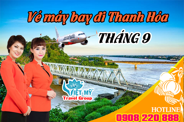 Vé máy bay đi Thanh Hóa tháng 9 hãng Jetstar