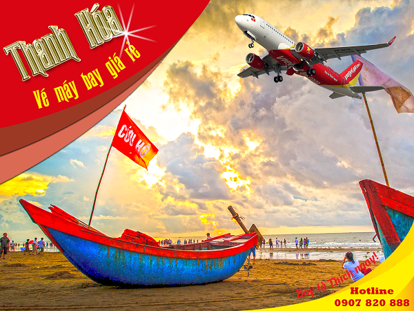 Vé máy bay đi Thanh Hóa Vietjet Air