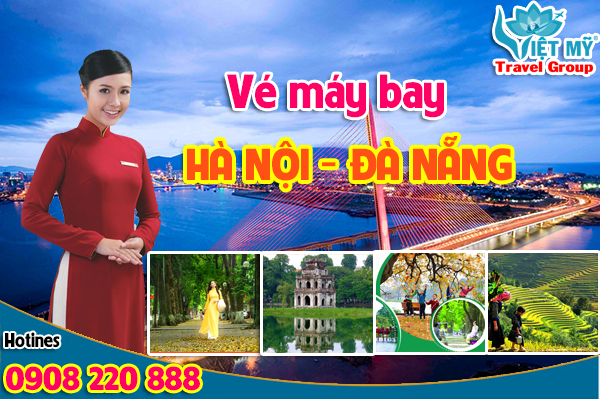 Vé máy bay Hà Nội đi Đà Nẵng giá chỉ từ 149,000 đồng