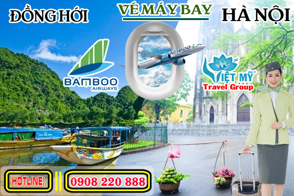 Giá vé máy bay Bamboo Airways Đồng Hới Hà Nội
