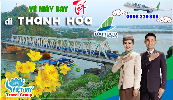 Vé máy bay Tết đi Thanh Hóa BamBoo Airways