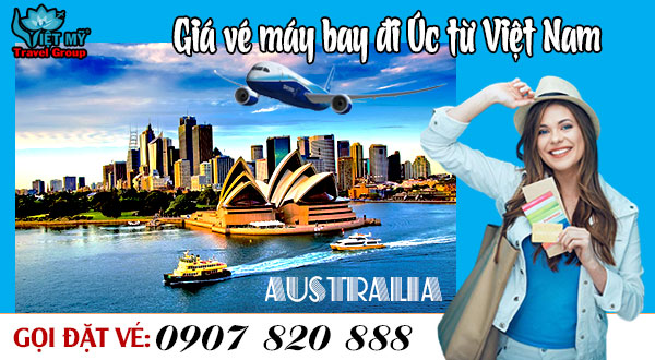 Giá vé máy bay đi Úc từ Việt Nam
