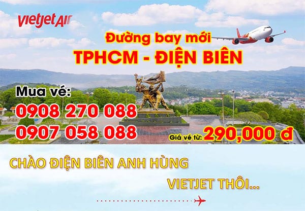 Đường bay mới TPHCM đi Điện Biên
